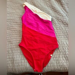 Summersalt color block one piece swimsuit- size 10